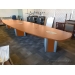 Teknion 18 ft Sugar Maple Boardroom Conference Table